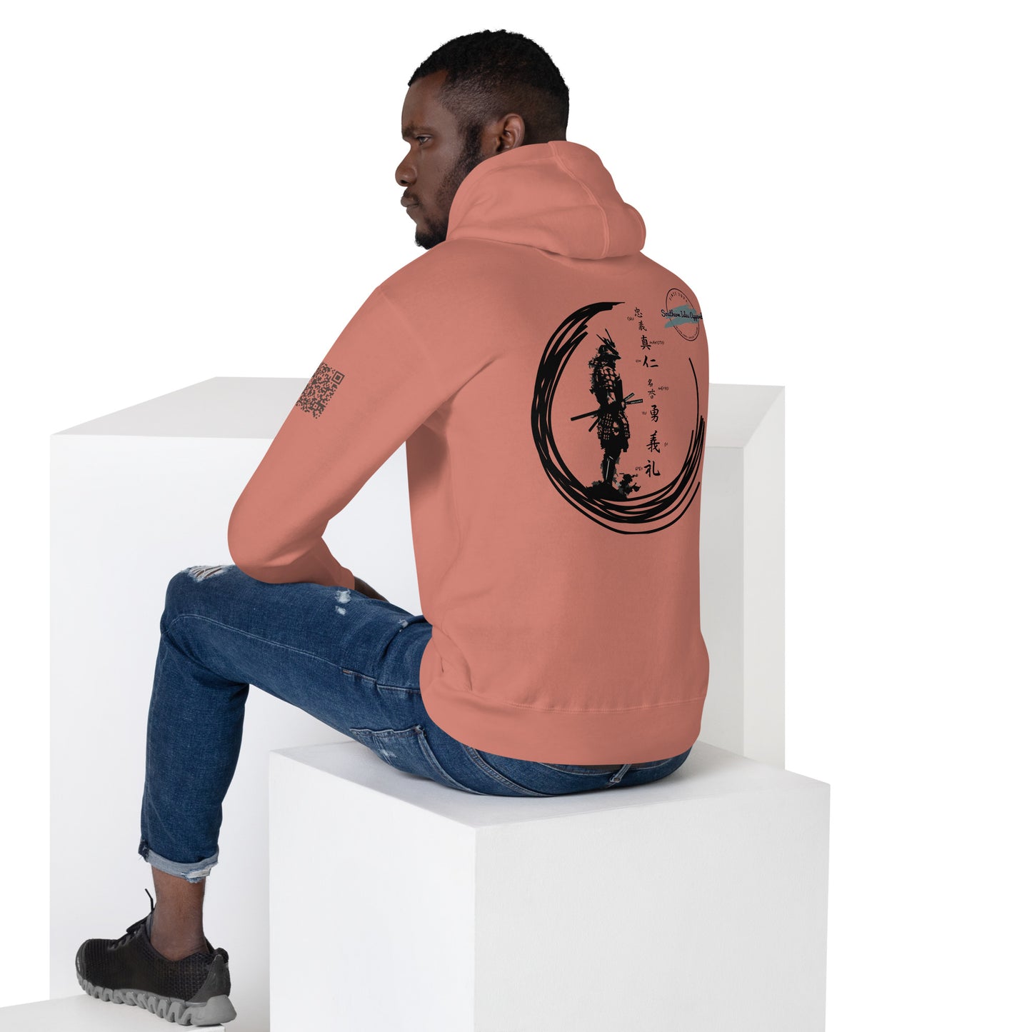 The "Southern Samurai" Unisex Hoodie (Light Tones)