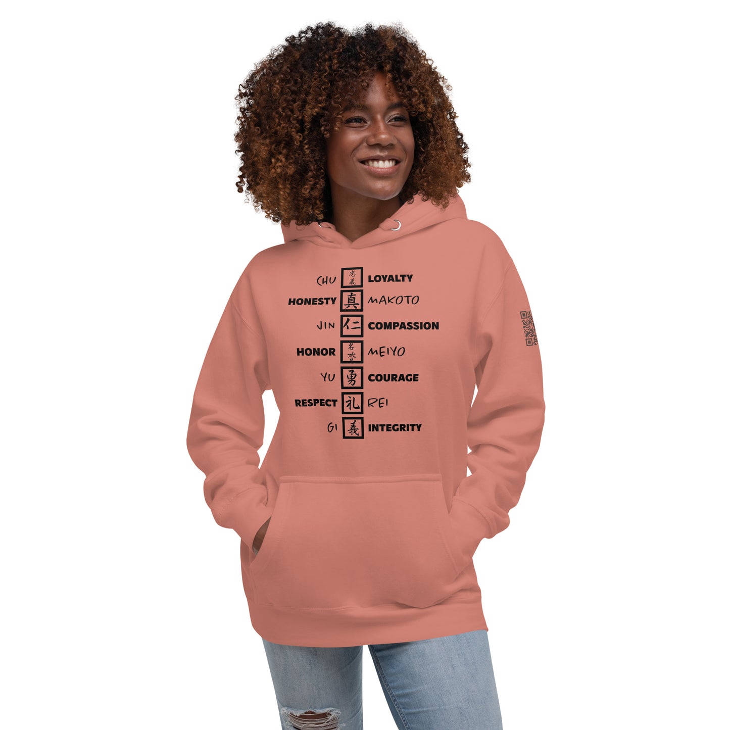 The "Southern Samurai" Unisex Hoodie (Light Tones)