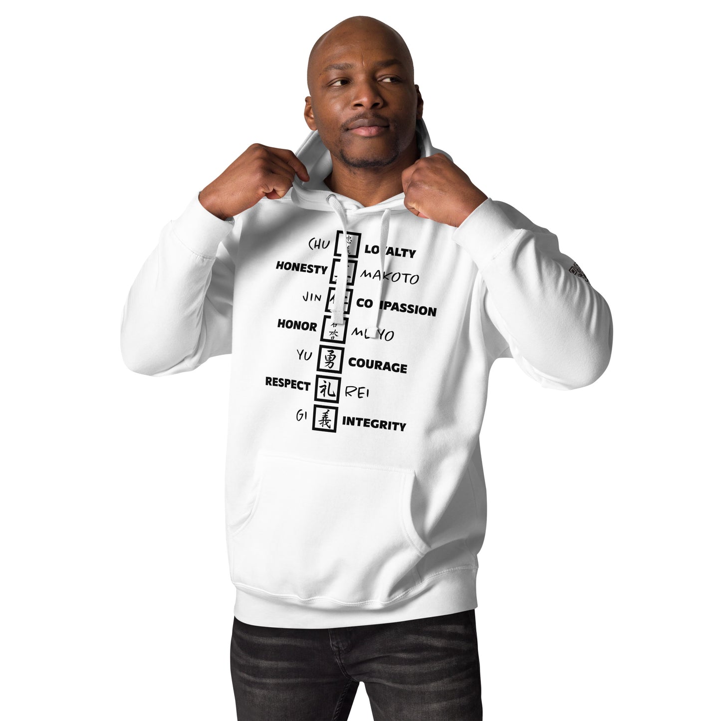 The "Southern Samurai" Unisex Hoodie (Light Tones)