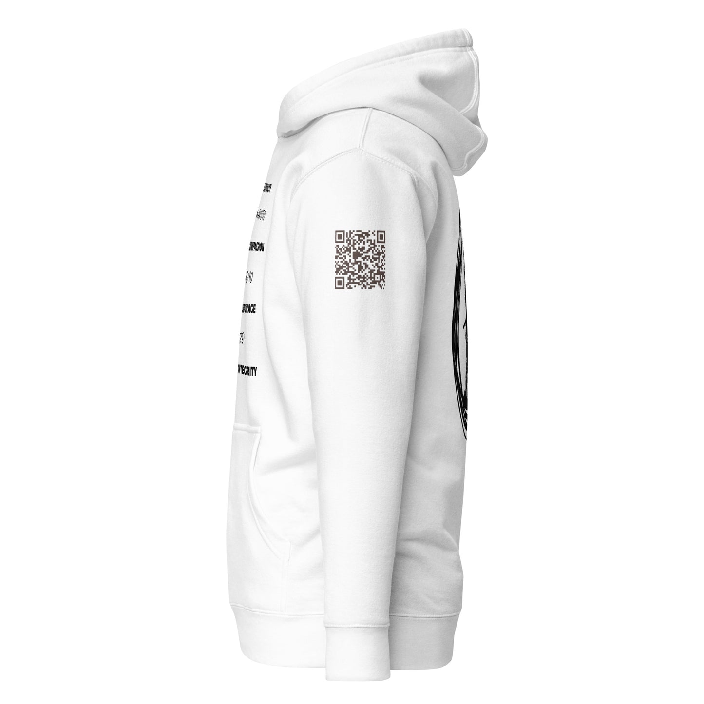 The "Southern Samurai" Unisex Hoodie (Light Tones)